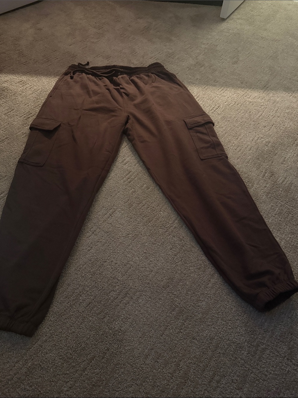 SO Women’s Brown Cargo Jogger Pants